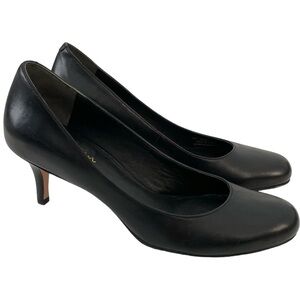 Cole Haan Nike Air Black Leather Pump - Narrow Fit
